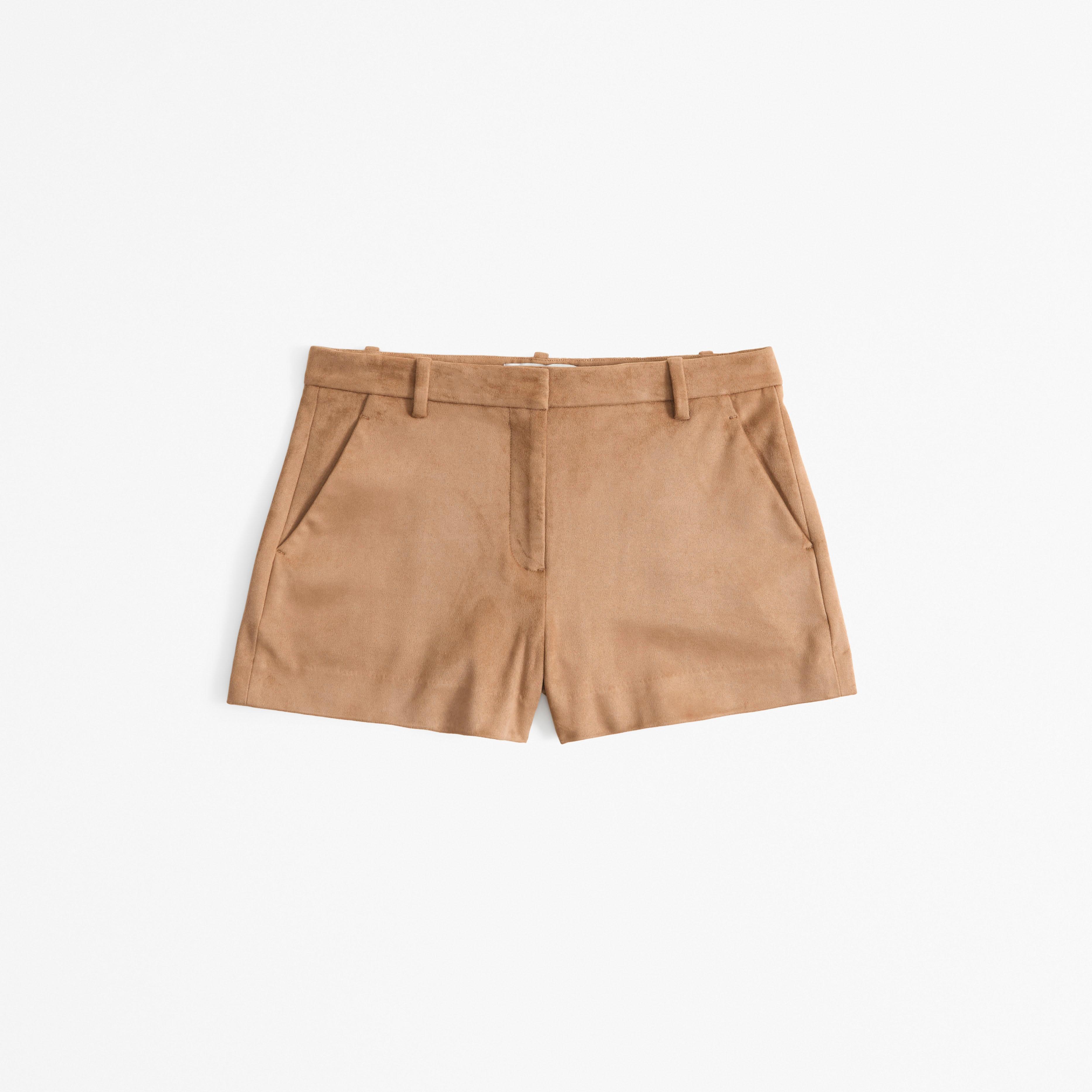 Mid Rise Vegan Suede Short Product Image