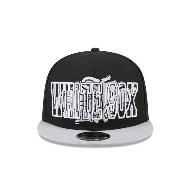 Chicago White Sox Splatter 9FIFTY Snapback Hat Male Product Image