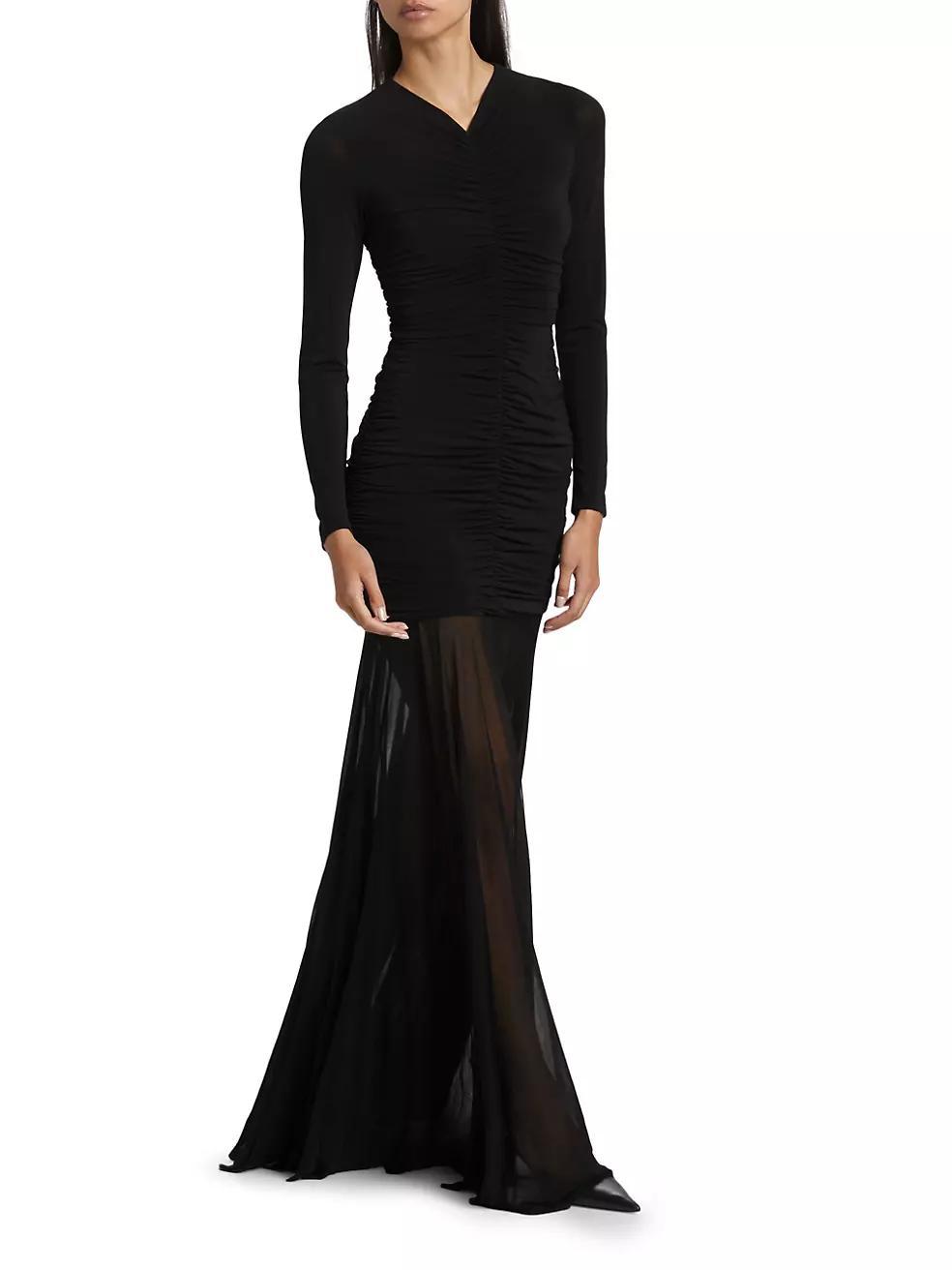 Fawn Ruched Maxi Dress Product Image