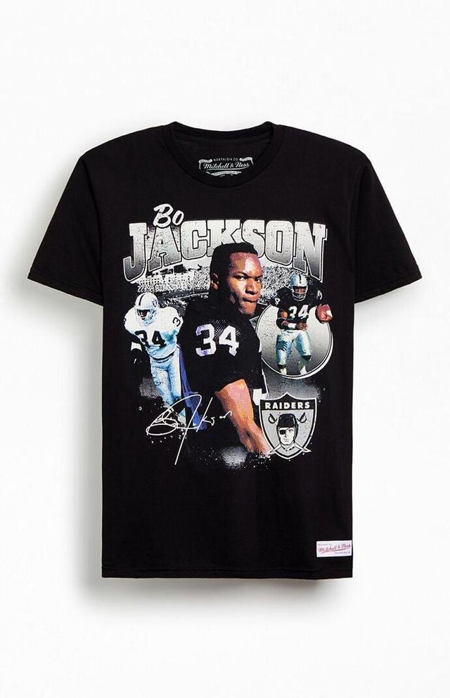 Mitchell & Ness Men's Bo Jackson Raiders T-Shirt Product Image