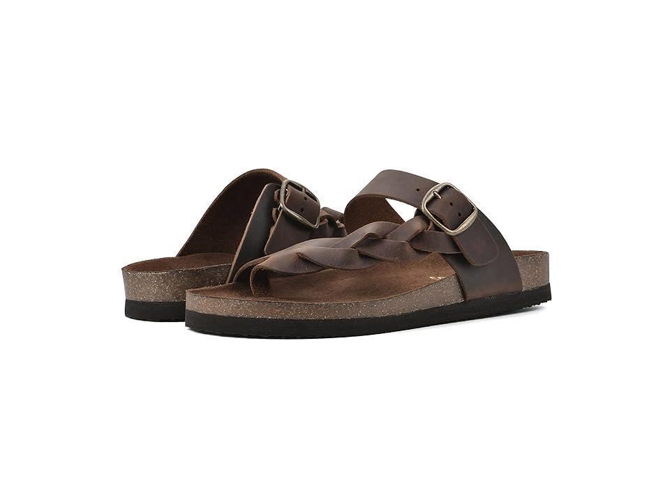 White Mountain Womens Crawford Footbed Sandals - Sandal Wood Product Image