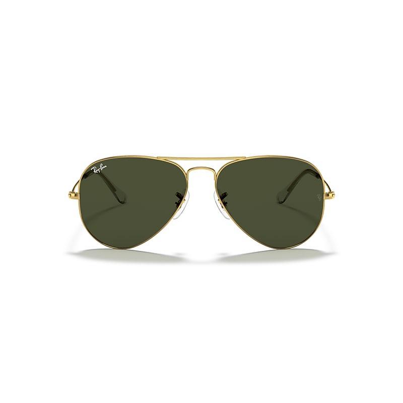 Ray-Ban Original Brow Bar Aviator Sunglasses, 58mm Product Image