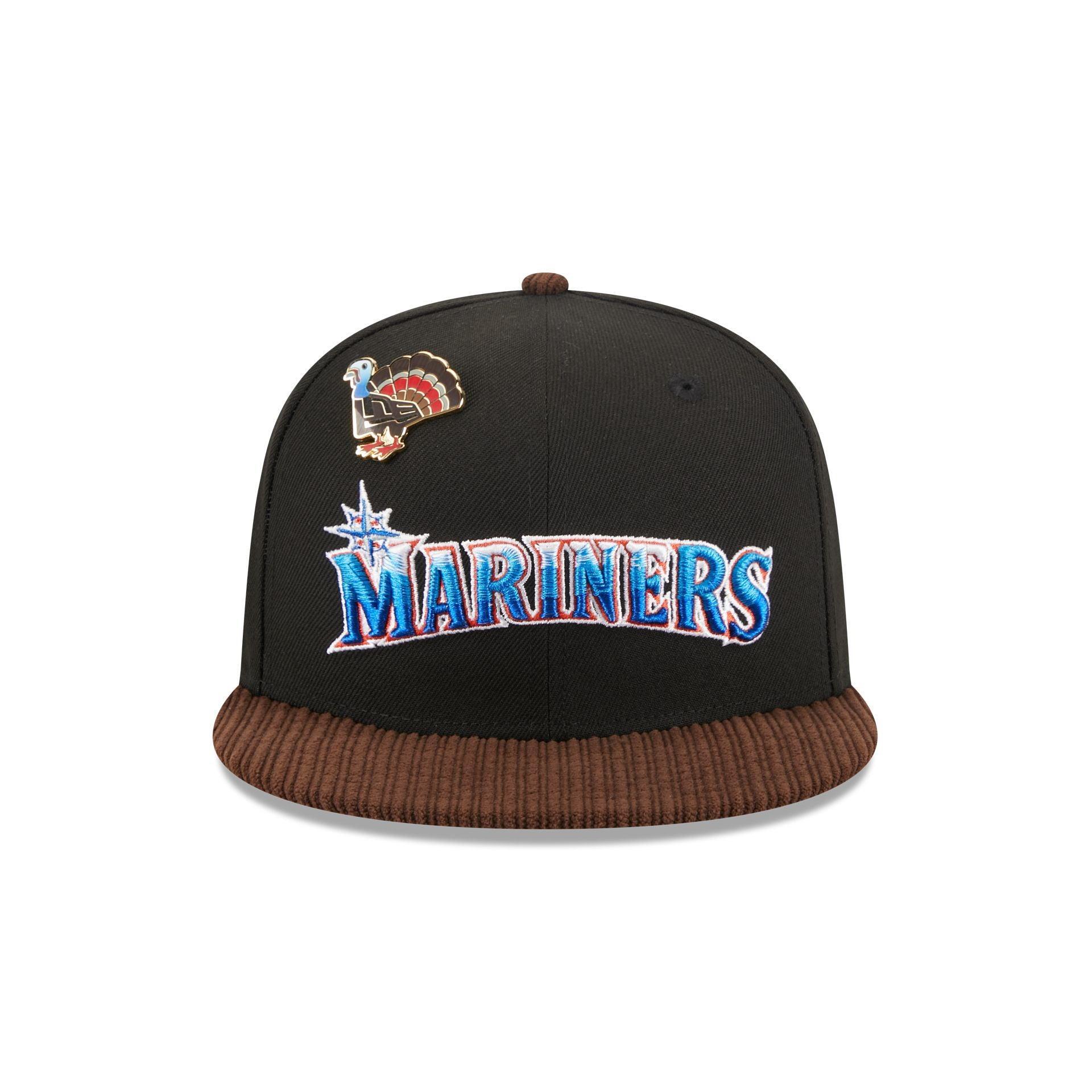 Seattle Mariners Feathered Cord 59FIFTY Fitted Hat Male Product Image