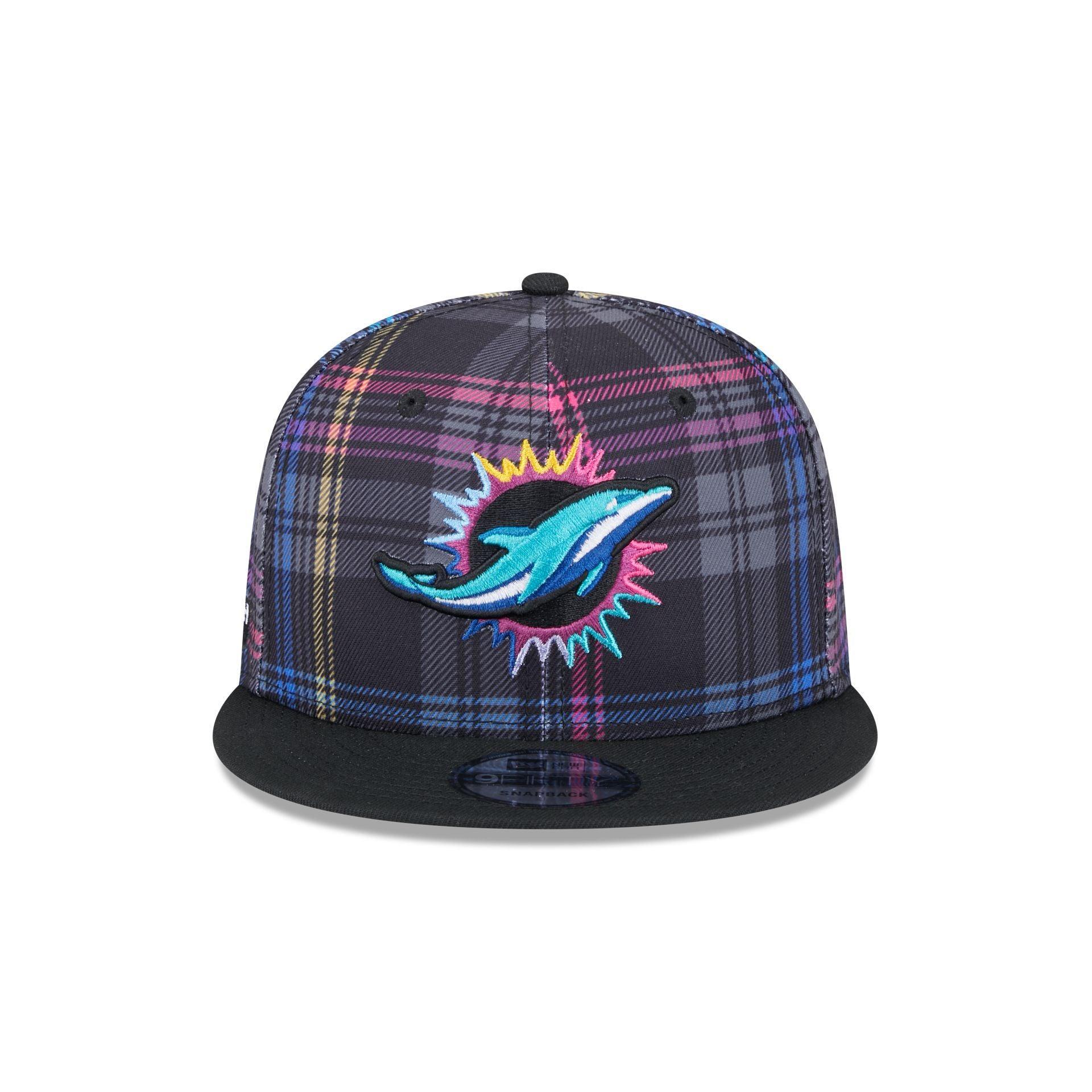 Miami Dolphins 2024 Crucial Catch 9FIFTY Snapback Hat Male Product Image