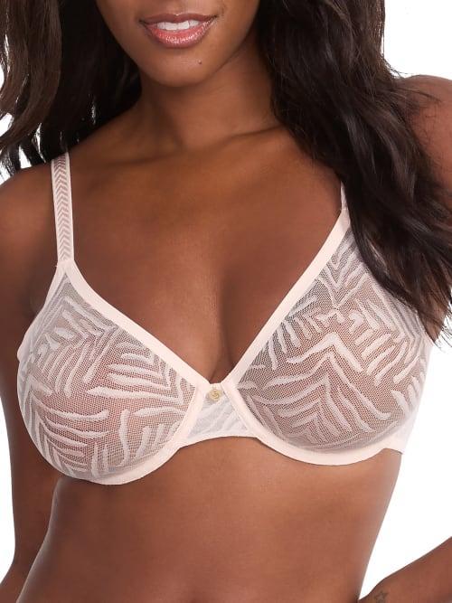 Womens Graphic Allure Molded Mesh Underwire Bra Product Image