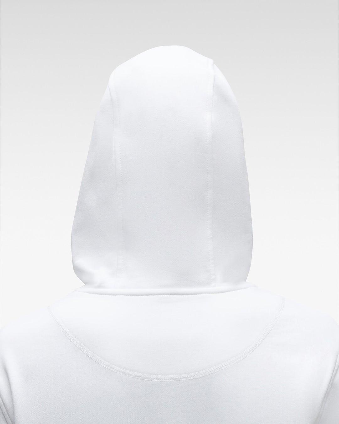 Moose Knuckles Mens Martense Hoodie in White Product Image