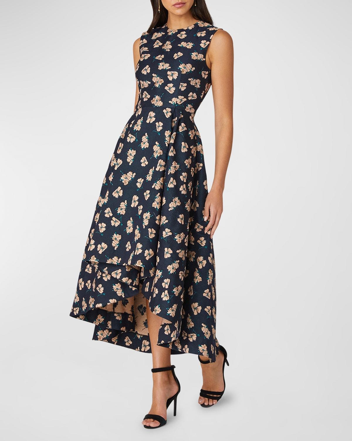 Womens Daniela Floral Midi-Dress Product Image