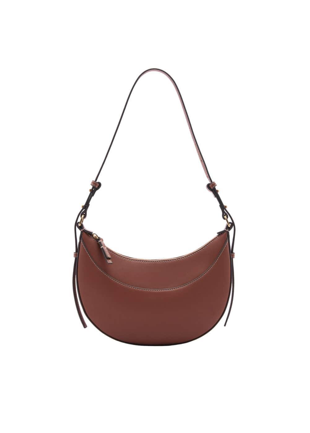 MANGO - Oval short handle bag - One size - Women Product Image