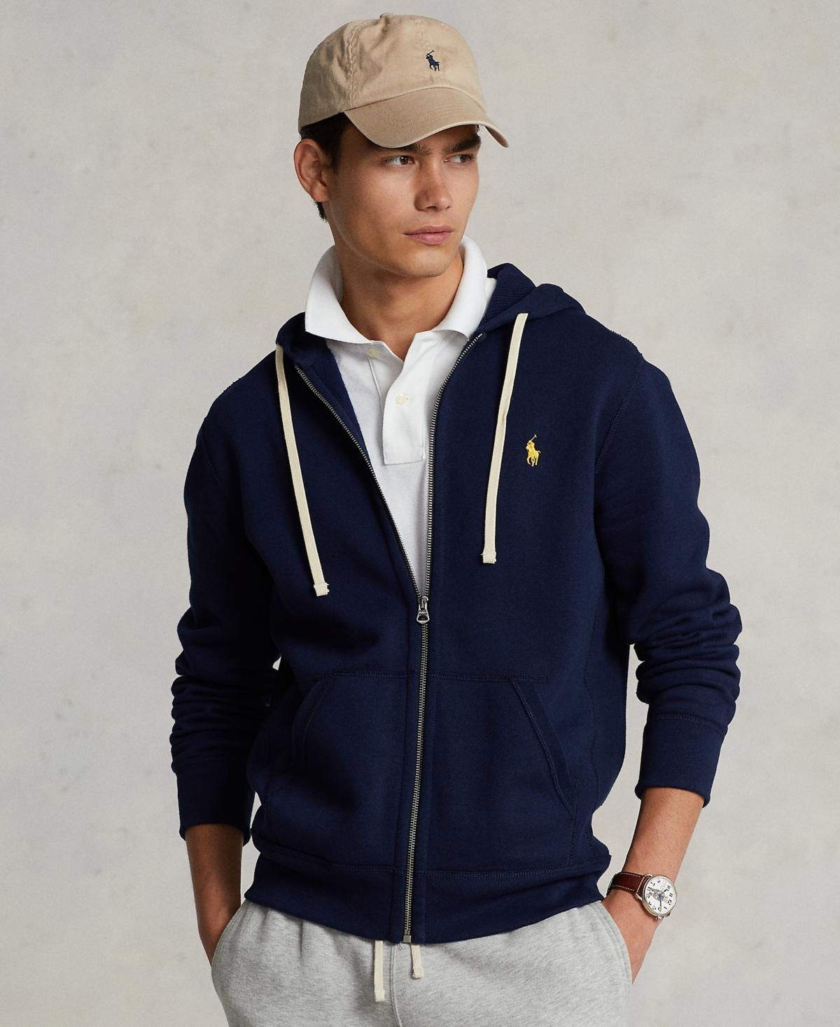 Polo Ralph Lauren Fleece Full-Zip Hoodie in Polo Black - Black. Size M (also in L, S, XL/1X). Product Image