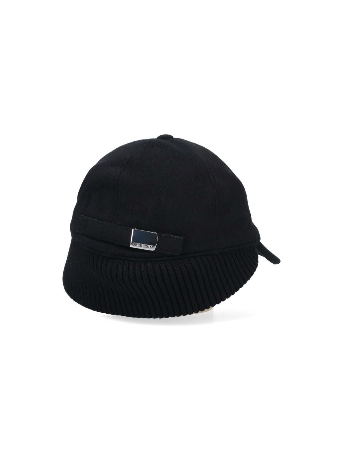 Logo Embroidered Baseball Cap In Black Product Image