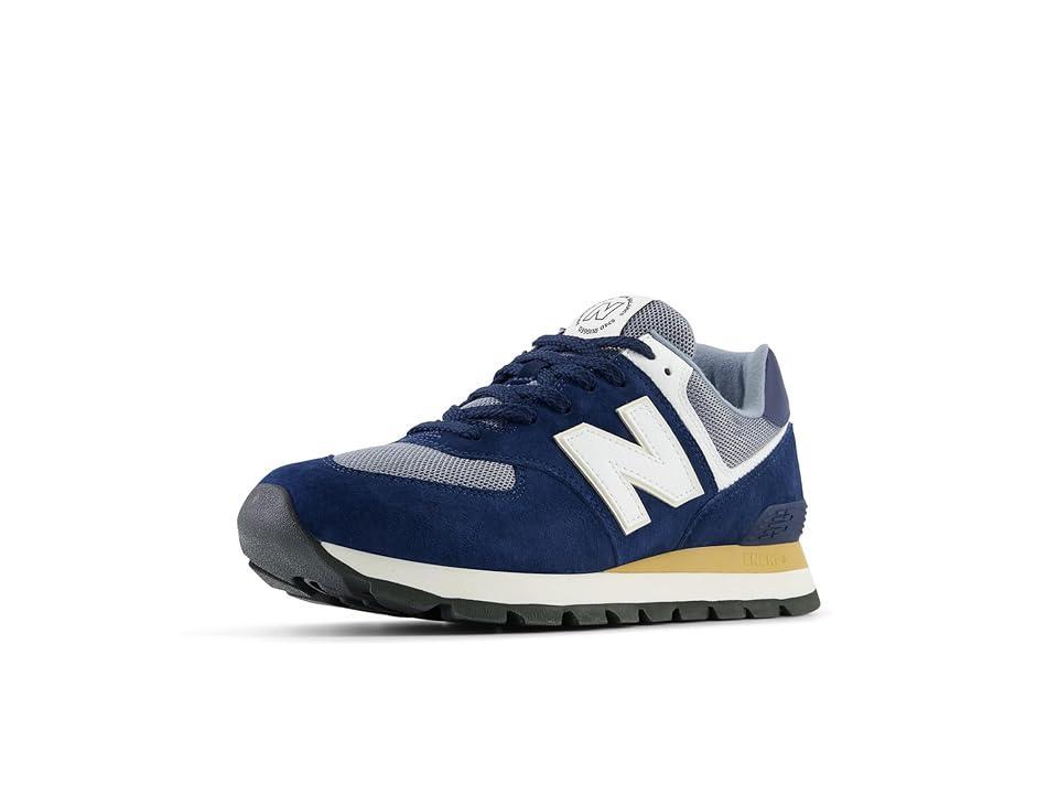 New Balance Classics ML574 - Rugged (Navy/White) Men's Shoes Product Image