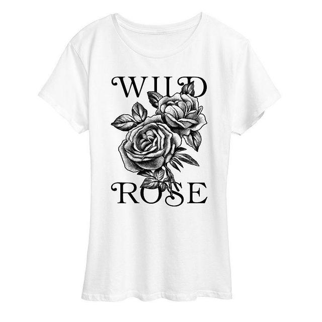 Womens Wild Rose Graphic Tee Product Image