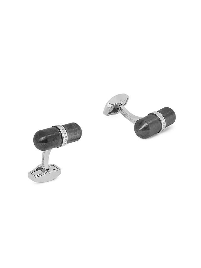 Mens Metallic Pill Cufflinks Product Image