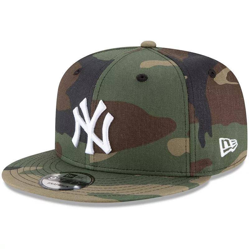 Mens New Era Camo New York Yankees Basic 9FIFTY Snapback Hat Product Image