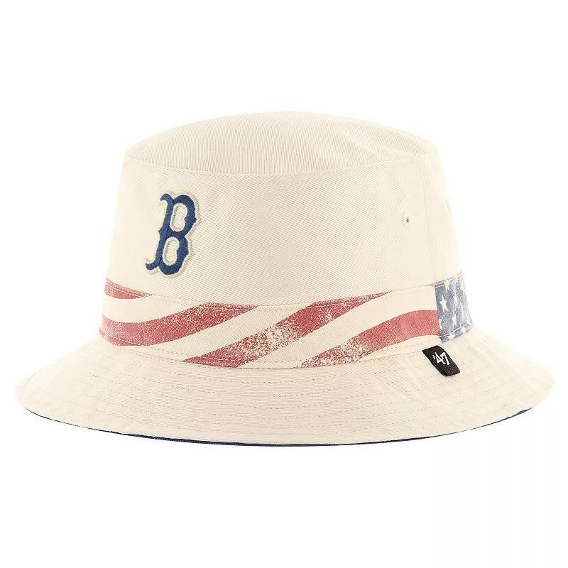 Mens 47 Khaki Boston Red Sox Glory Daze Bucket Hat Product Image