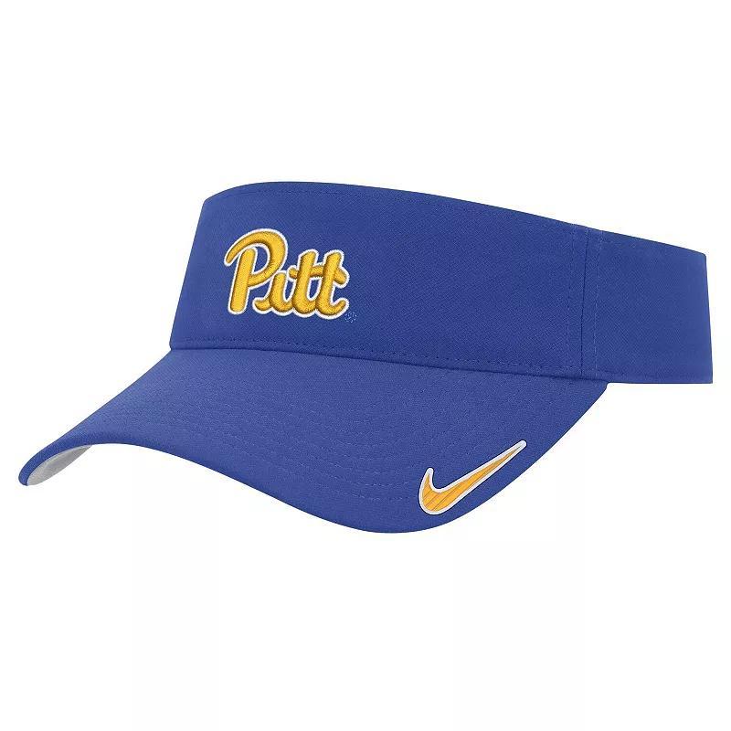 Mens Nike Royal Pitt Panthers 2024 Sideline Ace Performance Adjustable Visor Product Image