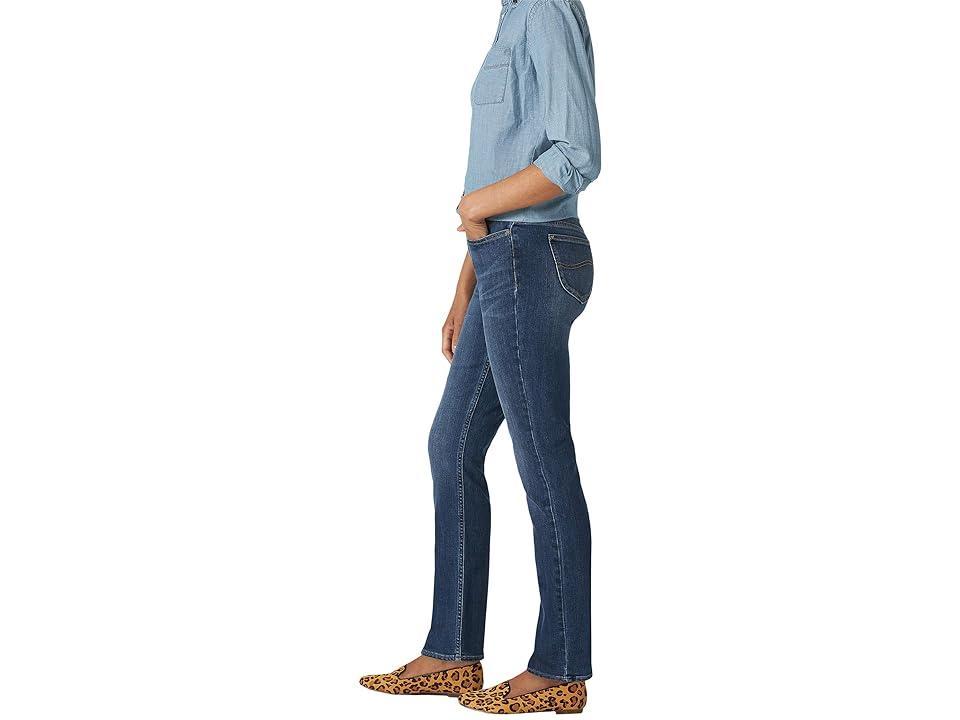 Lee® Womens Legendary Mid Rise Straight Leg Jean Product Image