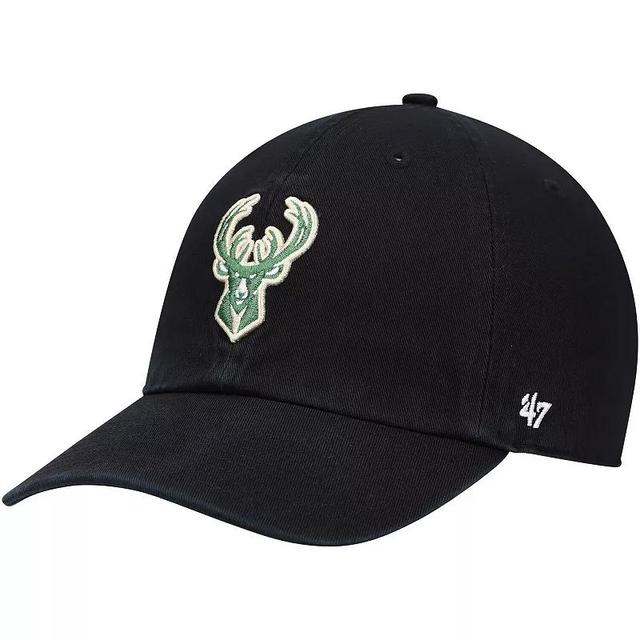 Mens 47 Milwaukee Bucks Logo Clean Up Adjustable Hat Product Image