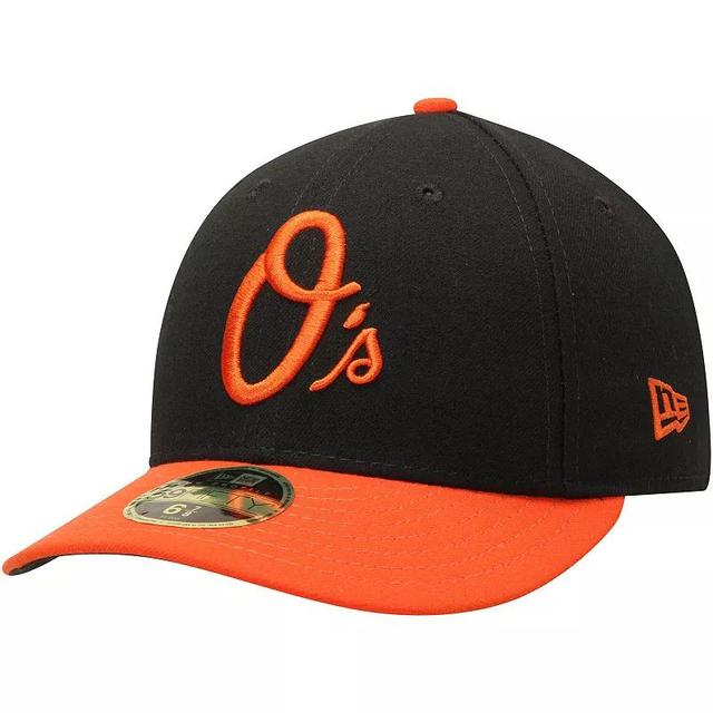 Mens New Era /Orange Baltimore Orioles Alternate 2 Authentic Collection On-Field Low Profile 59FIFTY Fitted Hat Product Image