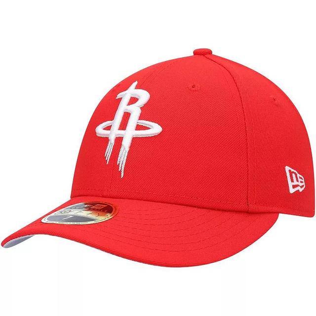 Mens New Era Houston Rockets Team Low Profile 59FIFTY Fitted Hat Product Image