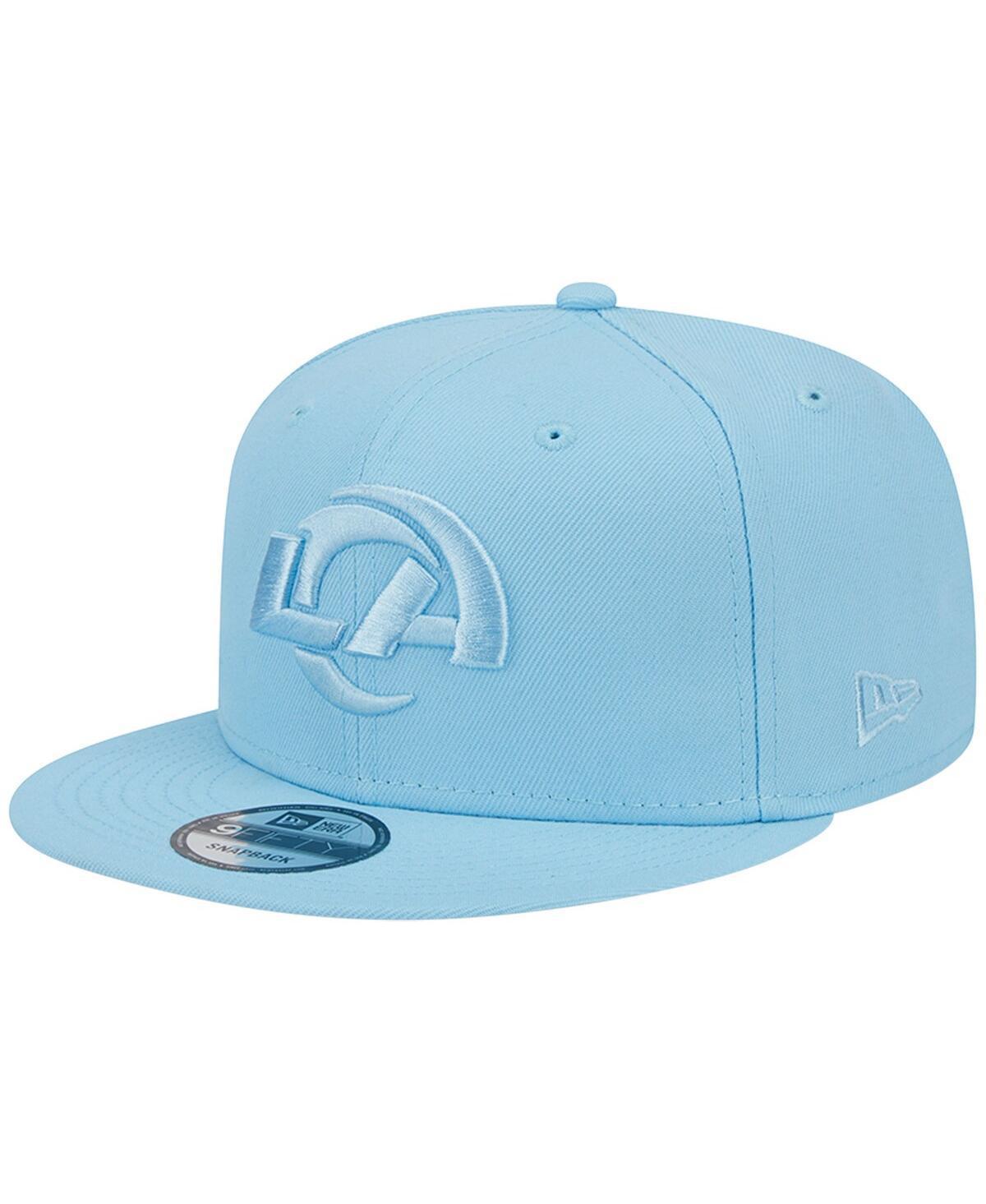 Mens New Era Light Blue Los Angeles Rams Color Pack Brights 9FIFTY Snapback Hat Product Image