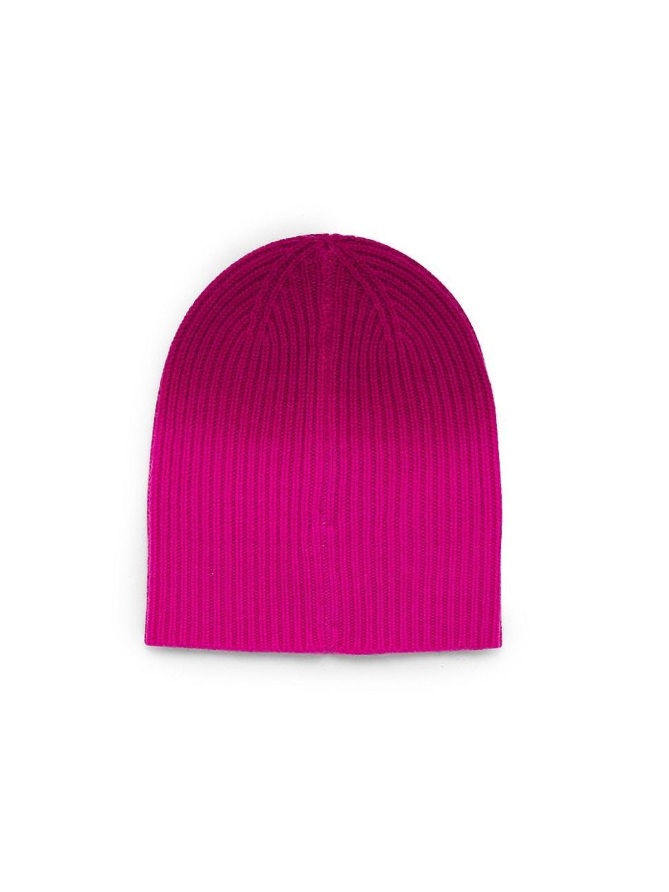 Womens Sequined Stripe Cashmere-Wool Beanie product image