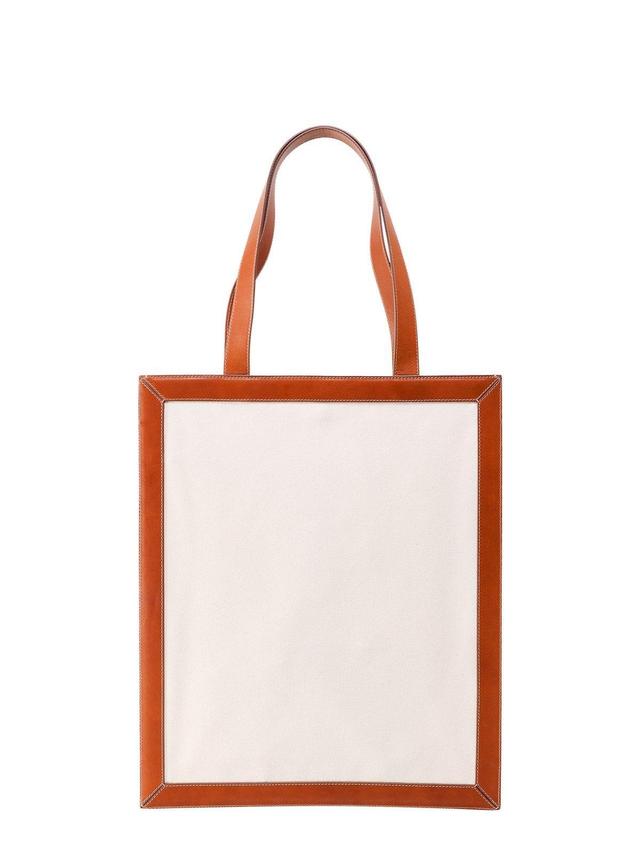 JIL SANDER Logo Printed Open Top Tote Bag In Multi Product Image