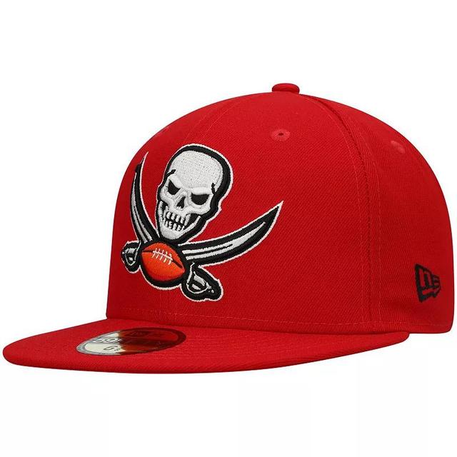 Mens New Era Red Tampa Bay Buccaneers Elemental 59FIFTY Fitted Hat Product Image