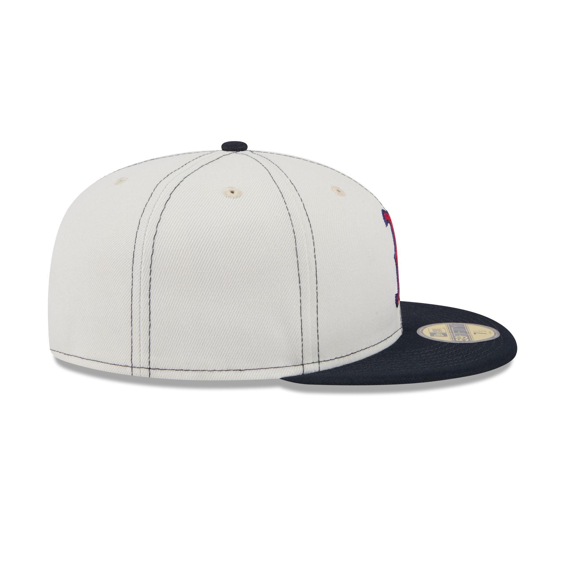 Texas Rangers Sandy Linen 59FIFTY Fitted Hat Male Product Image