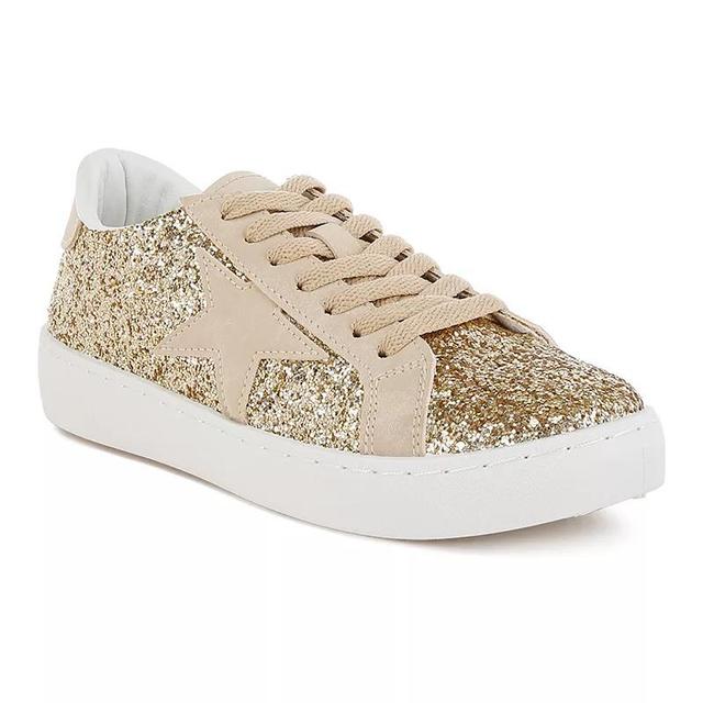 London Rag Shinding Womens Glitter Star Chunky Sneakers Product Image