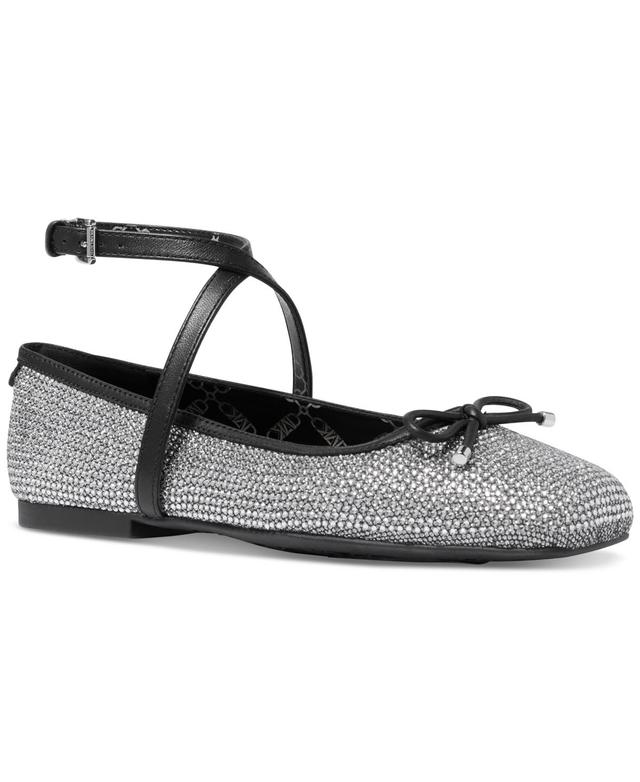 Michael Michael Kors Womens Collette Flex Embellished Ballet Flats Product Image