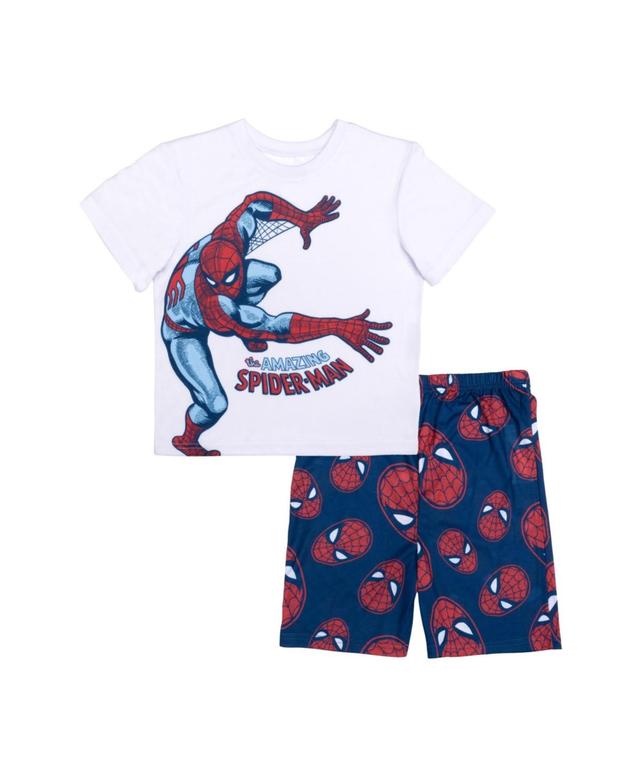 Spider-Man Big Boys 2PC Pajama Shorts Set Product Image