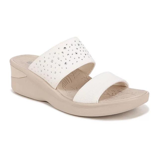 Bzees Sienna Bright Womens Wedge Sandals Sugar Ivory Product Image