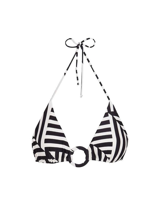 Womens Geo Tisa Triangle Bikini Top Product Image