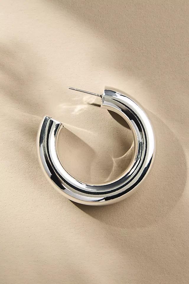 Classic Large Hoop Earrings Product Image