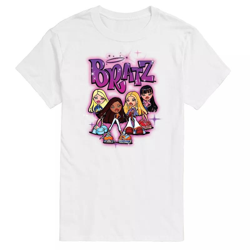 Big & Tall Bratz Doll Group Graphic Tee, Mens Product Image