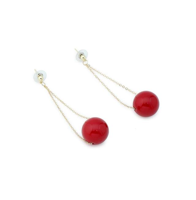 Sohi Womens Ball Drop Earrings Product Image