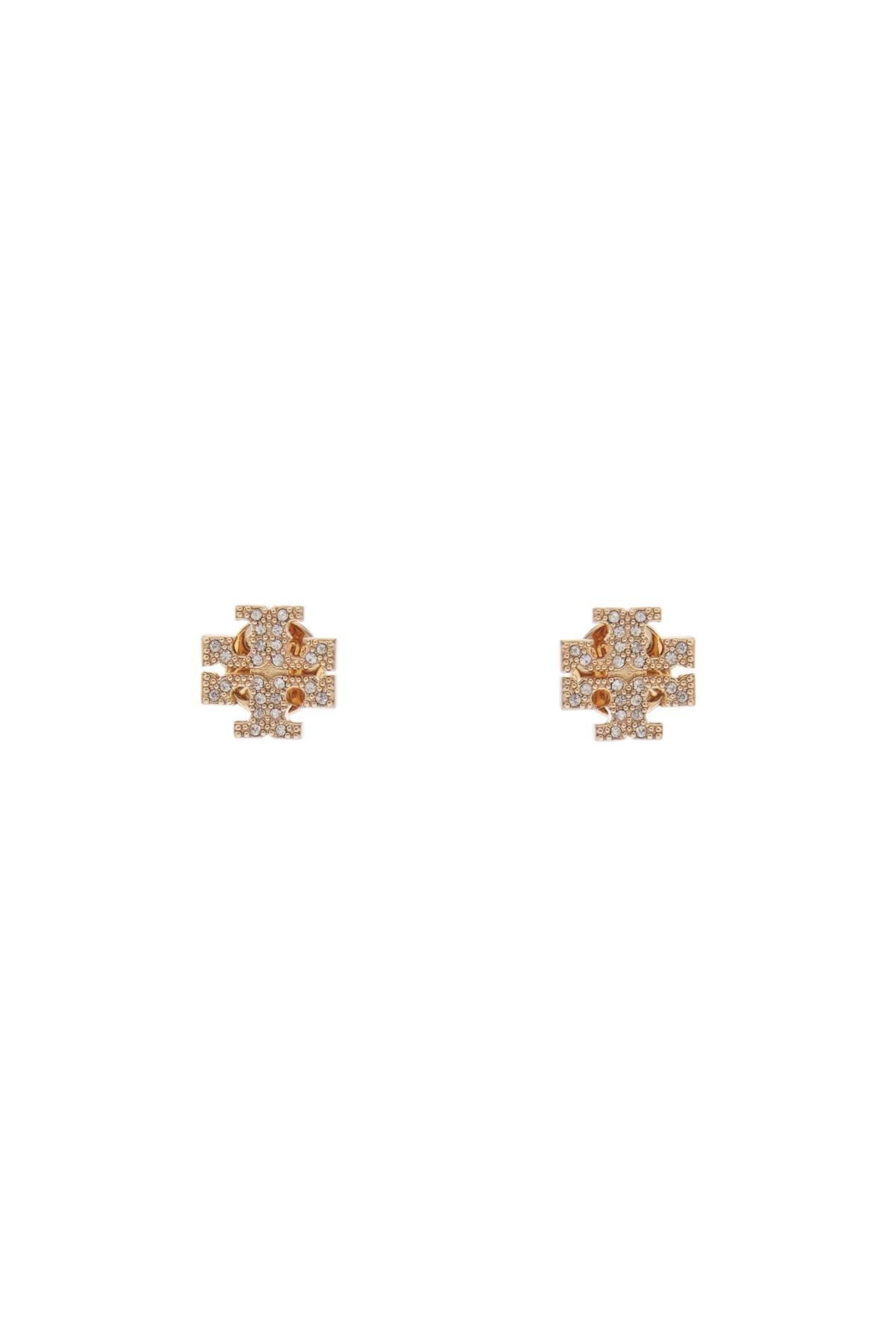 TORY BURCH Kira Earrings With Pavã© In Gold Product Image