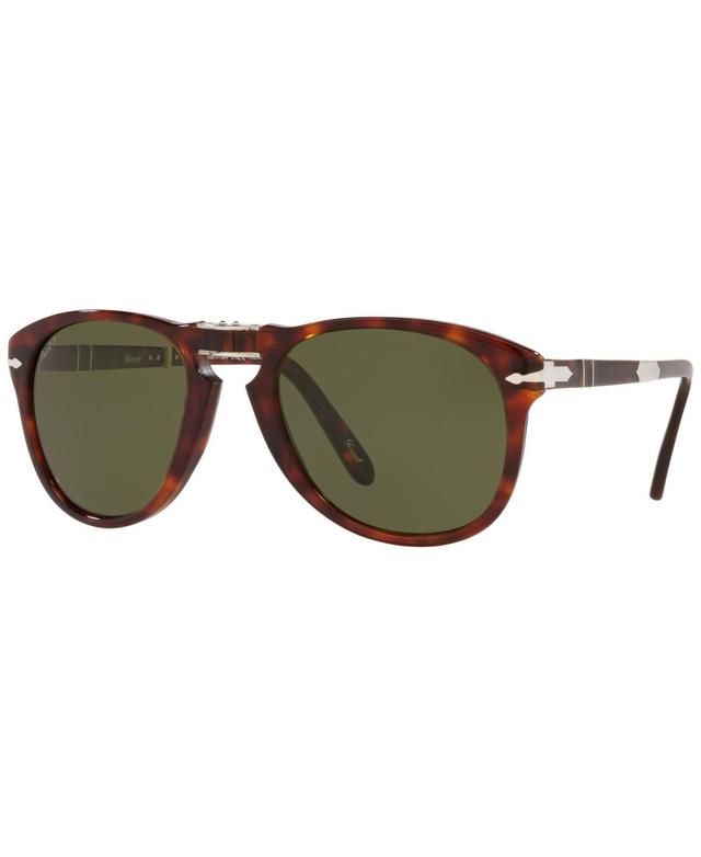 Persol Mens Polarized Sunglasses, PO0714SM 54 Persol Steve McQueen Product Image