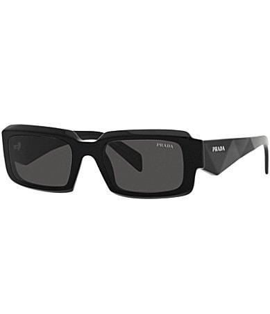 Geometric Rectangle Acetate Sunglasses Product Image