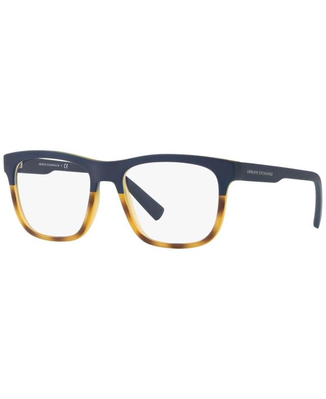 AX Armani Exchange 53mm Rectangular Optical Glasses Product Image