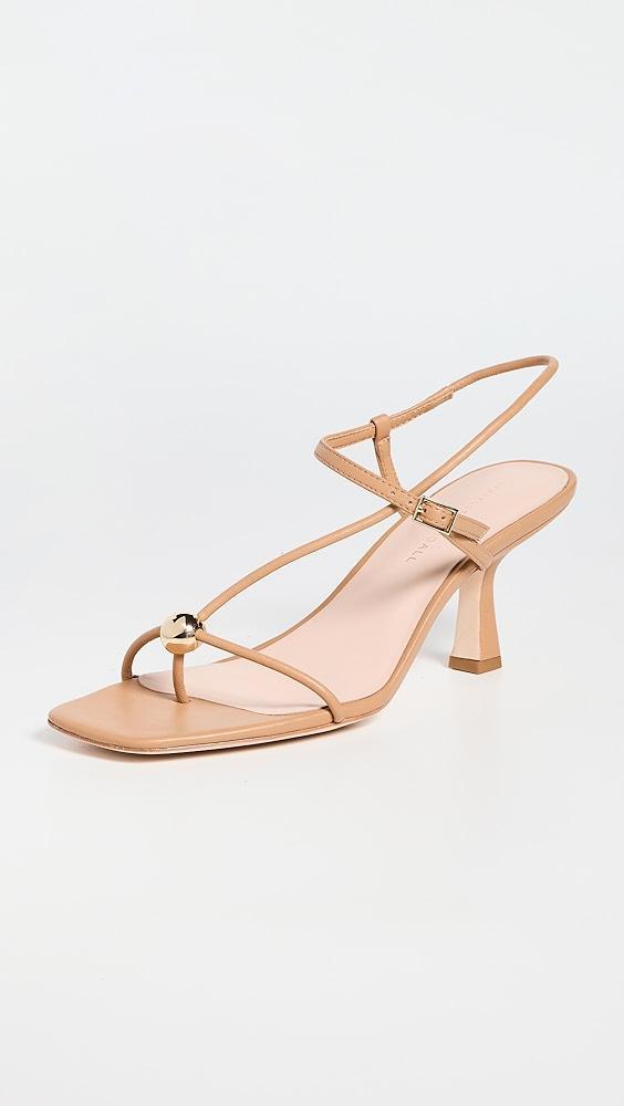 Loeffler Randall Triana Strappy Mid Heel Sandals with Ball | Shopbop Product Image