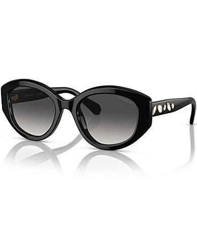 Swarovski 53mm Gradient Cat Eye Sunglasses Product Image