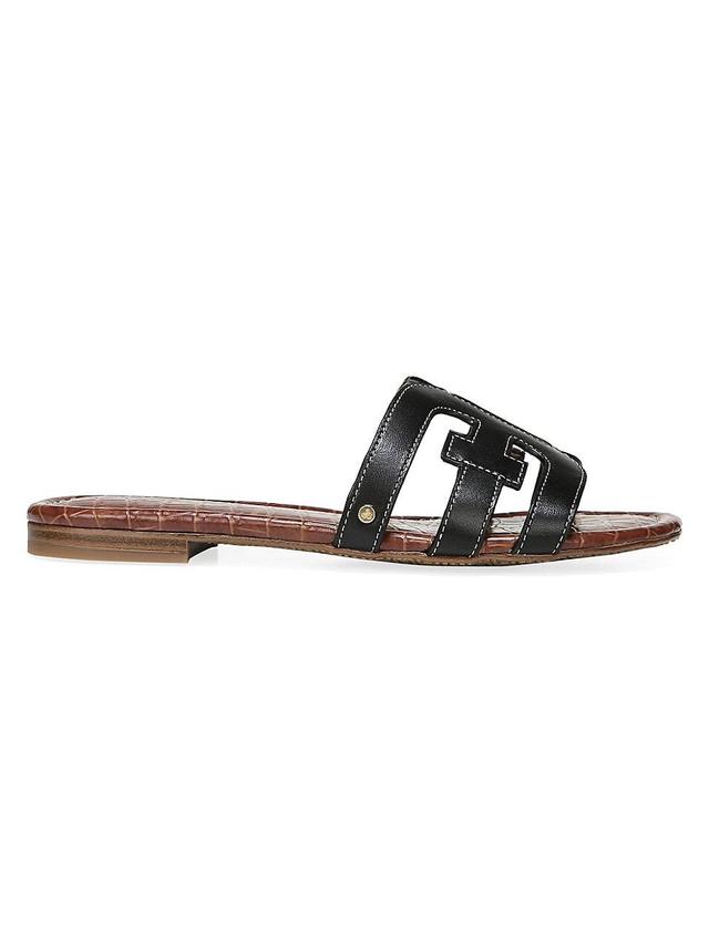 Womens Bay Flat Leather Sandals Product Image