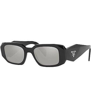 Geometric Rectangle Acetate Sunglasses Product Image