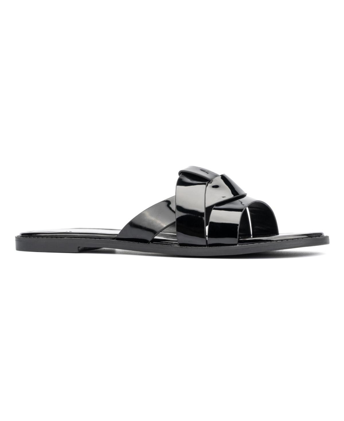 Womens Tiana Wide Width Flats Sandal Product Image