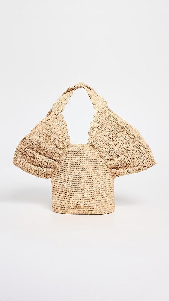 Zimmermann Zimmermann Raffia Bucket Bag | Shopbop Product Image