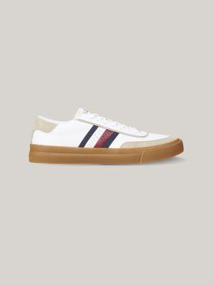 Signature Stripe Leather Sneaker Product Image