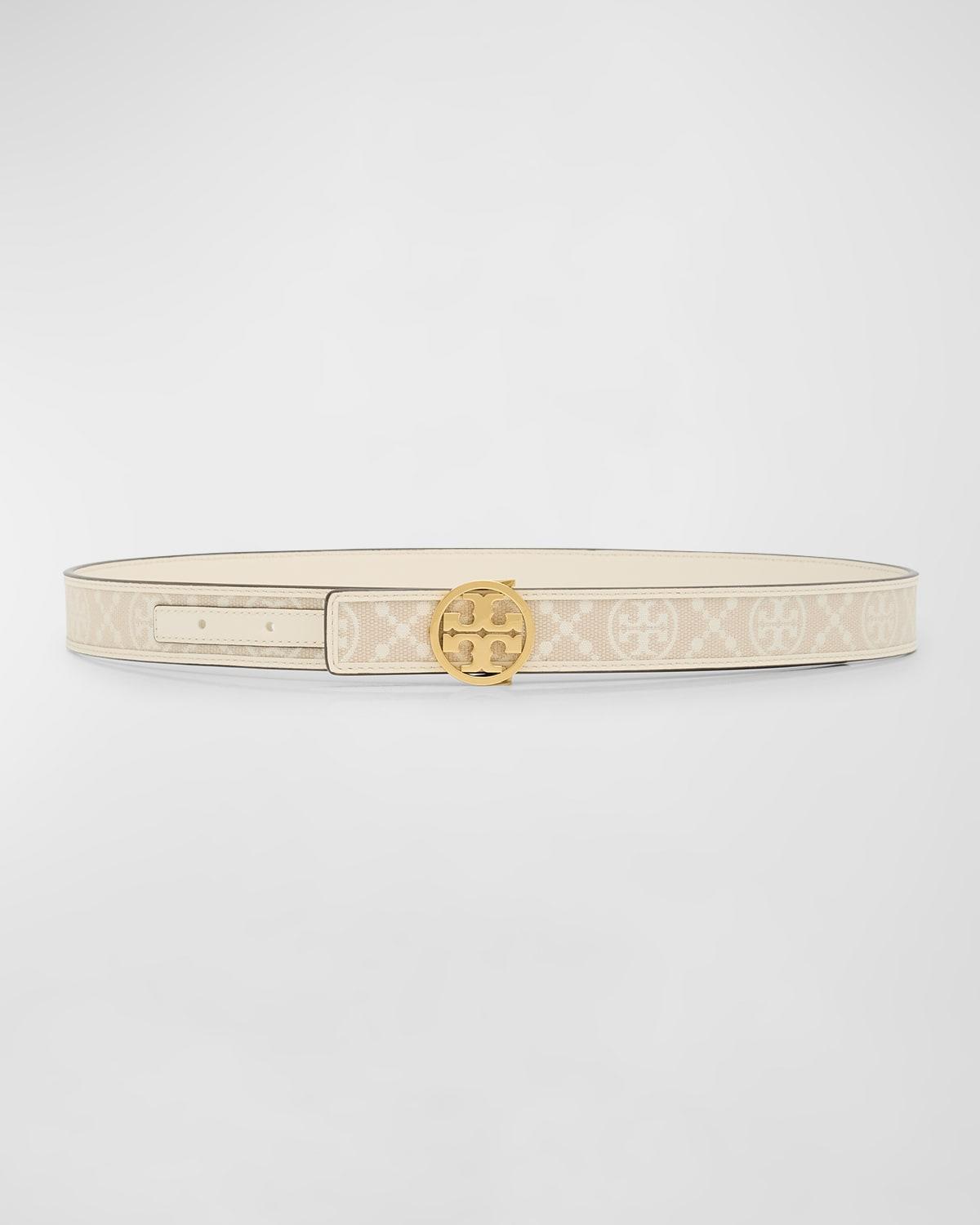 Miller T-Monogram Mixed-Media Belt Product Image