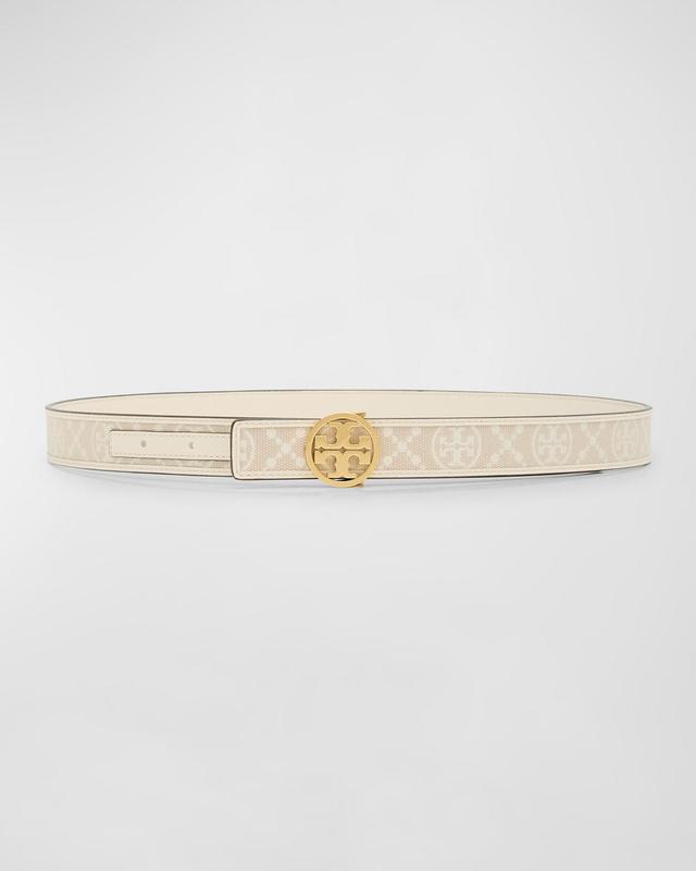 Miller T-Monogram Mixed-Media Belt Product Image